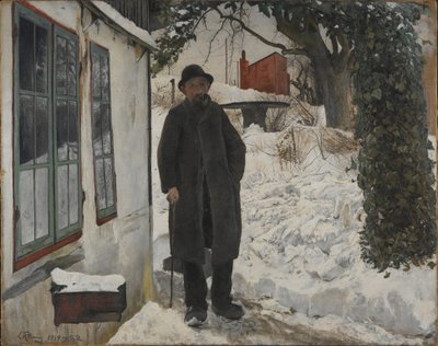 At the Old House by Laurits Andersen Ring